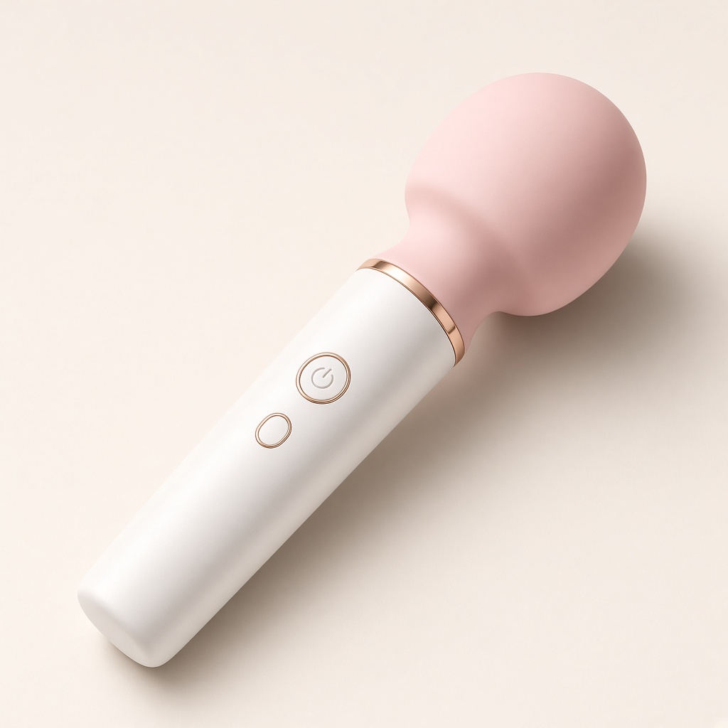 Cordless Wand Massager – white & pink wand massager for sale in Kenya